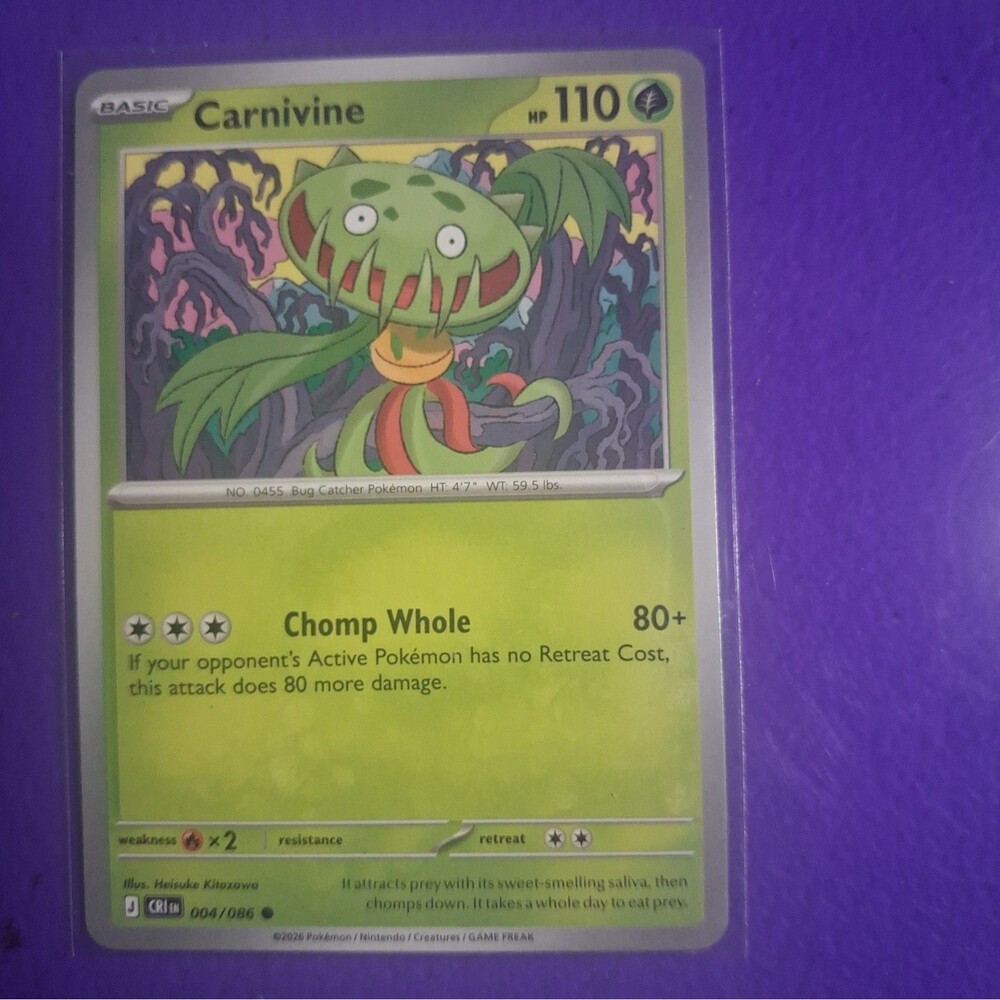 Carnivine 004/086 Me04: Chaos Rising Regular